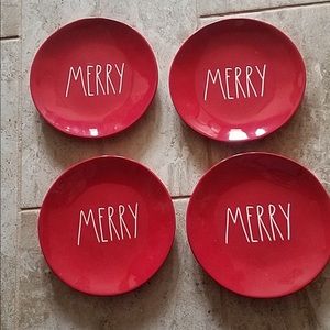 Rae Dunn Other - Rae Dunn merry plates Rae Dunn Other - Rae Dunn merry plates